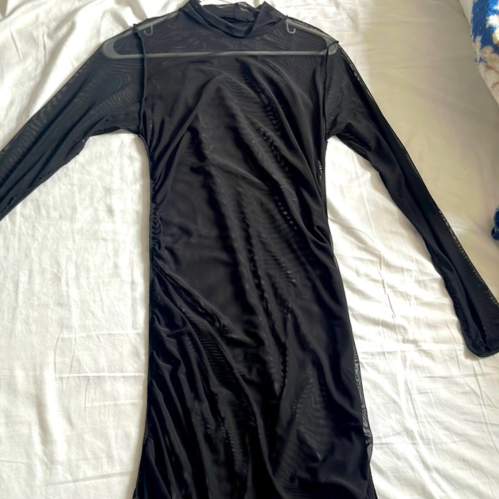 mesh dress